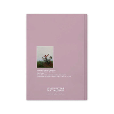 Léon Bonvin Rose Bush Small Journal