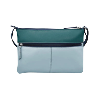 Double Zip Crossbody Bag