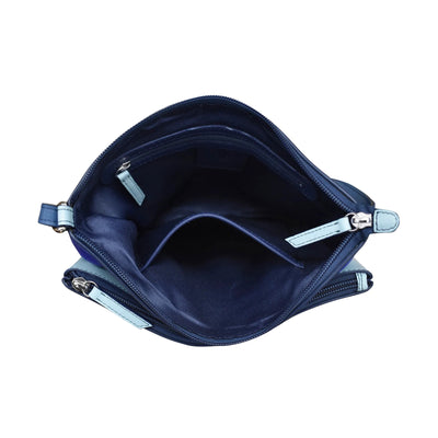 Double Zip Crossbody Bag