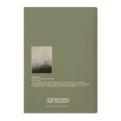 Léon Bonvin Goldfinches Large Journal