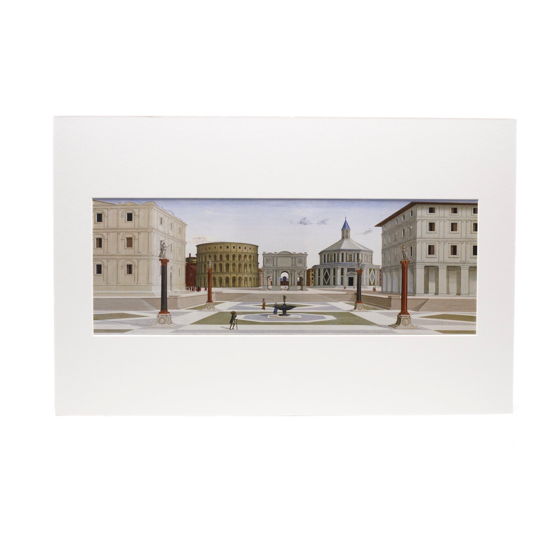 The Ideal City Matted Print