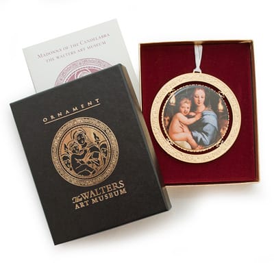 Madonna of the Candelabra Ornament