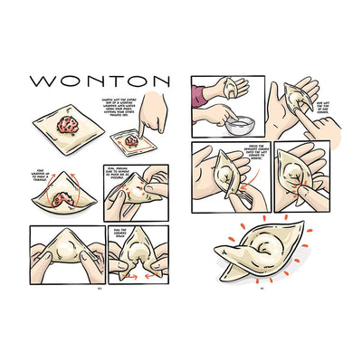 Let's Make Dumplings!: A Comic Book Cookbook