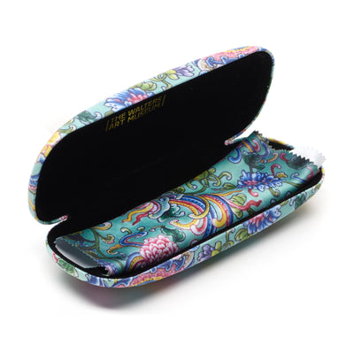 Phoenix & Peonies Eyeglass Case and Lens Cloth