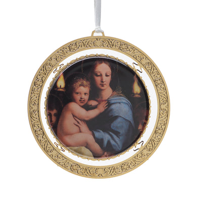 Madonna of the Candelabra Ornament
