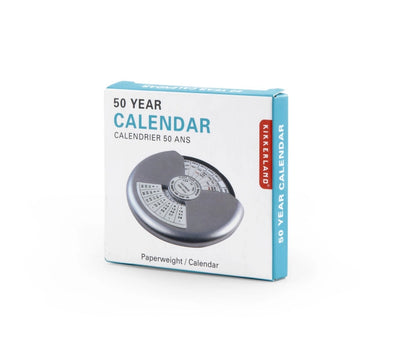 50 Year Calendar Paperweight