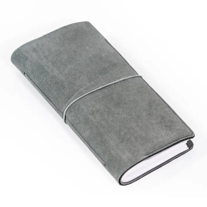 Small Suede Journal w/ Organic Cotton Paper