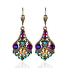 Spectrum Multicolored Crystal Earrings