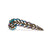 Crystal Feather Pin
