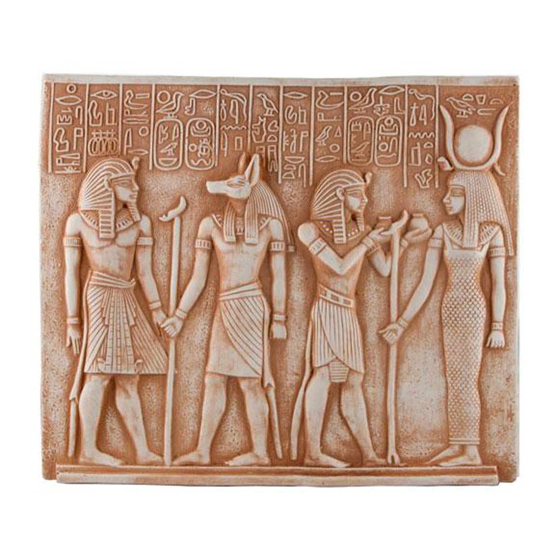 Anubis and Isis Plaque