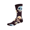 Big Muertos Skull Socks