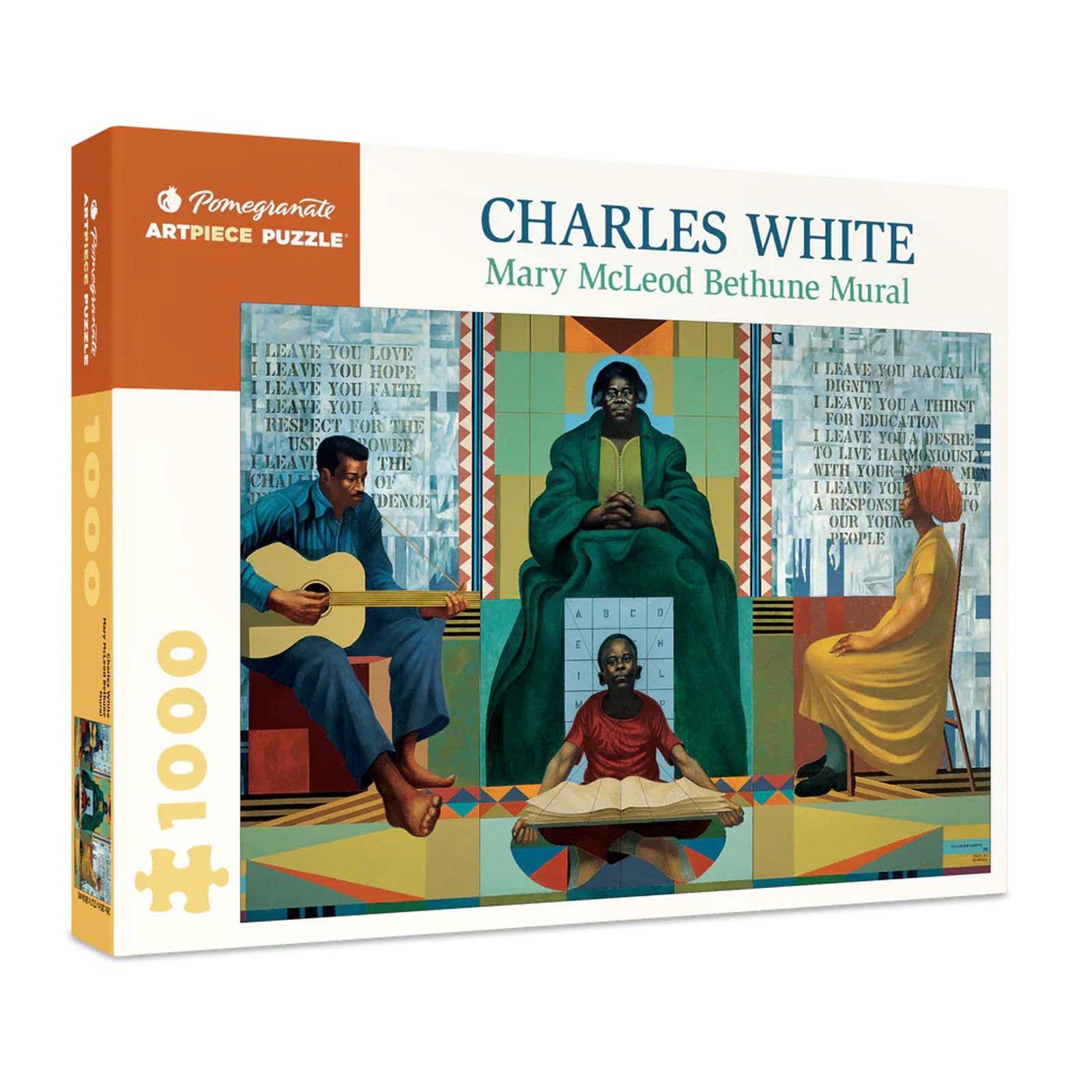 Charles White: Mary McLeod Bethune Mural 1000 Piece Puzzle