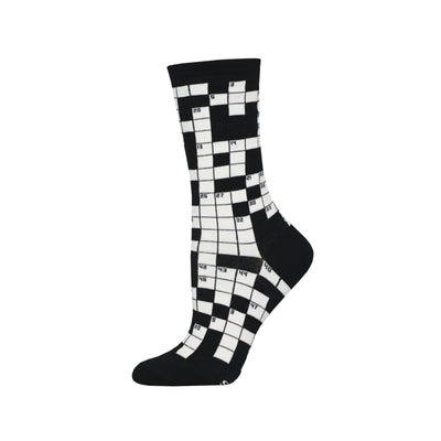 Crossword Puzzle Socks