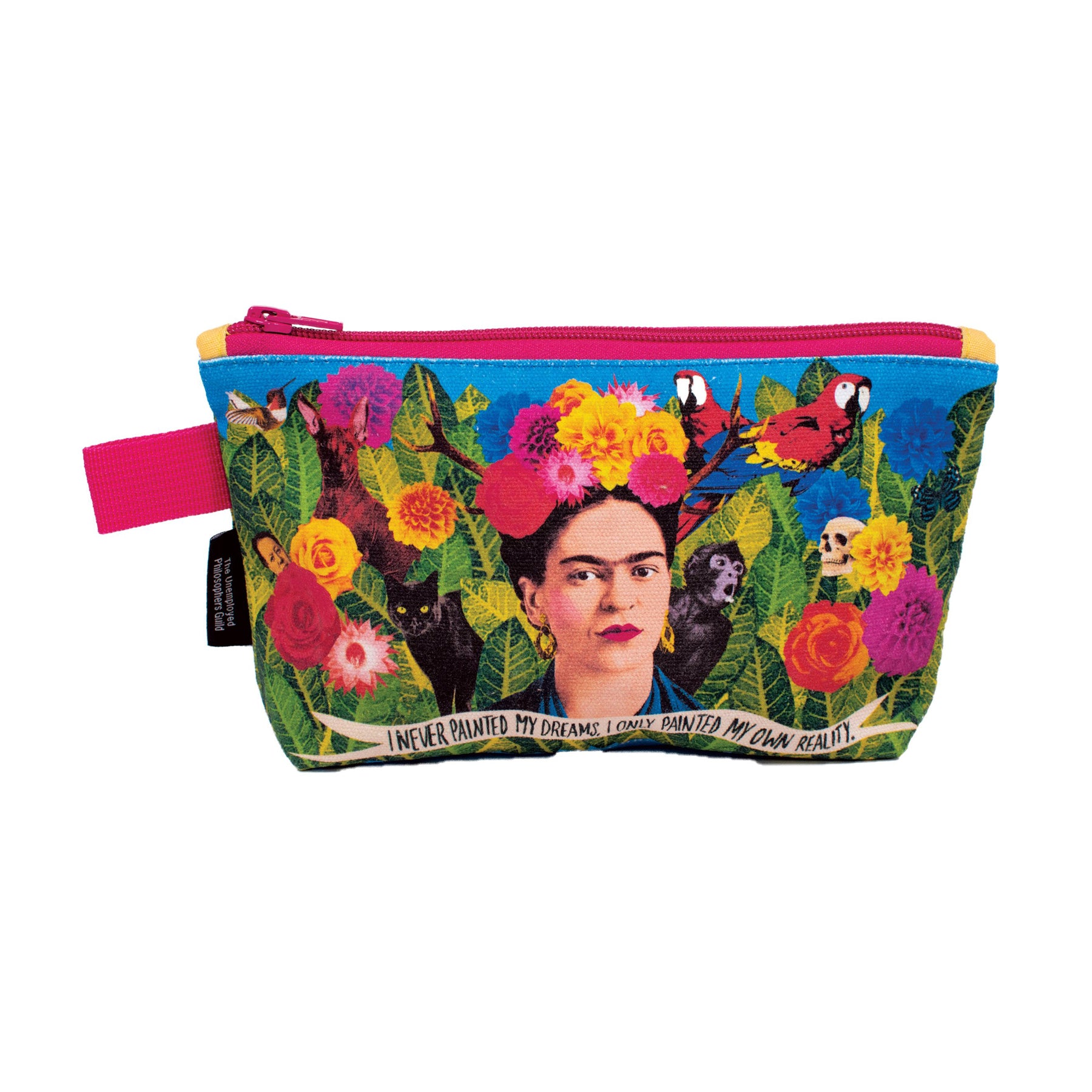 Frida Kahlo Zippered Bag