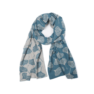 Gingko Leaf Scarf