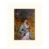 Lady with a Guitar Matted Print