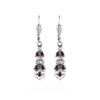 Red Crystal Lonicera Earrings