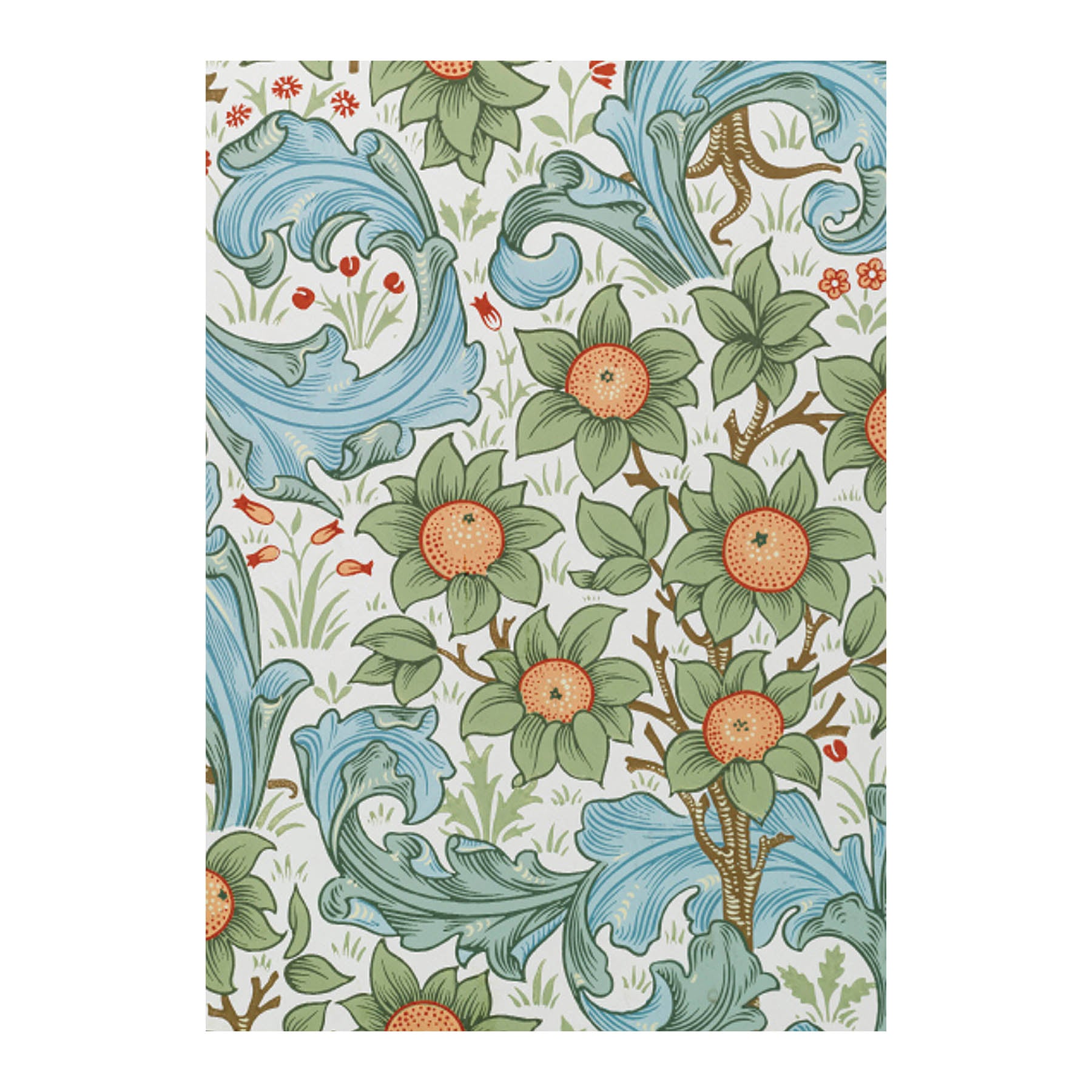 Fine Art Print Orchard (Special Edition Classic Vintage Pattern) - William  Morris