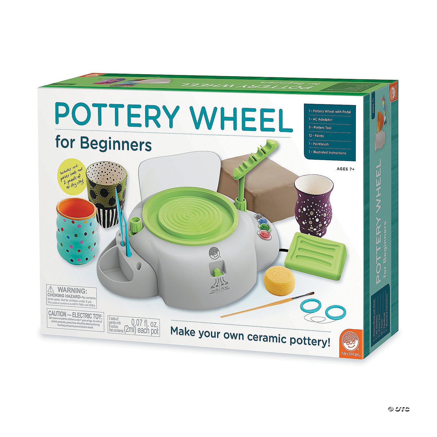 The Modern, Mini Pottery Wheel Pack – Pottel - Modern Pottery Wheel Kit