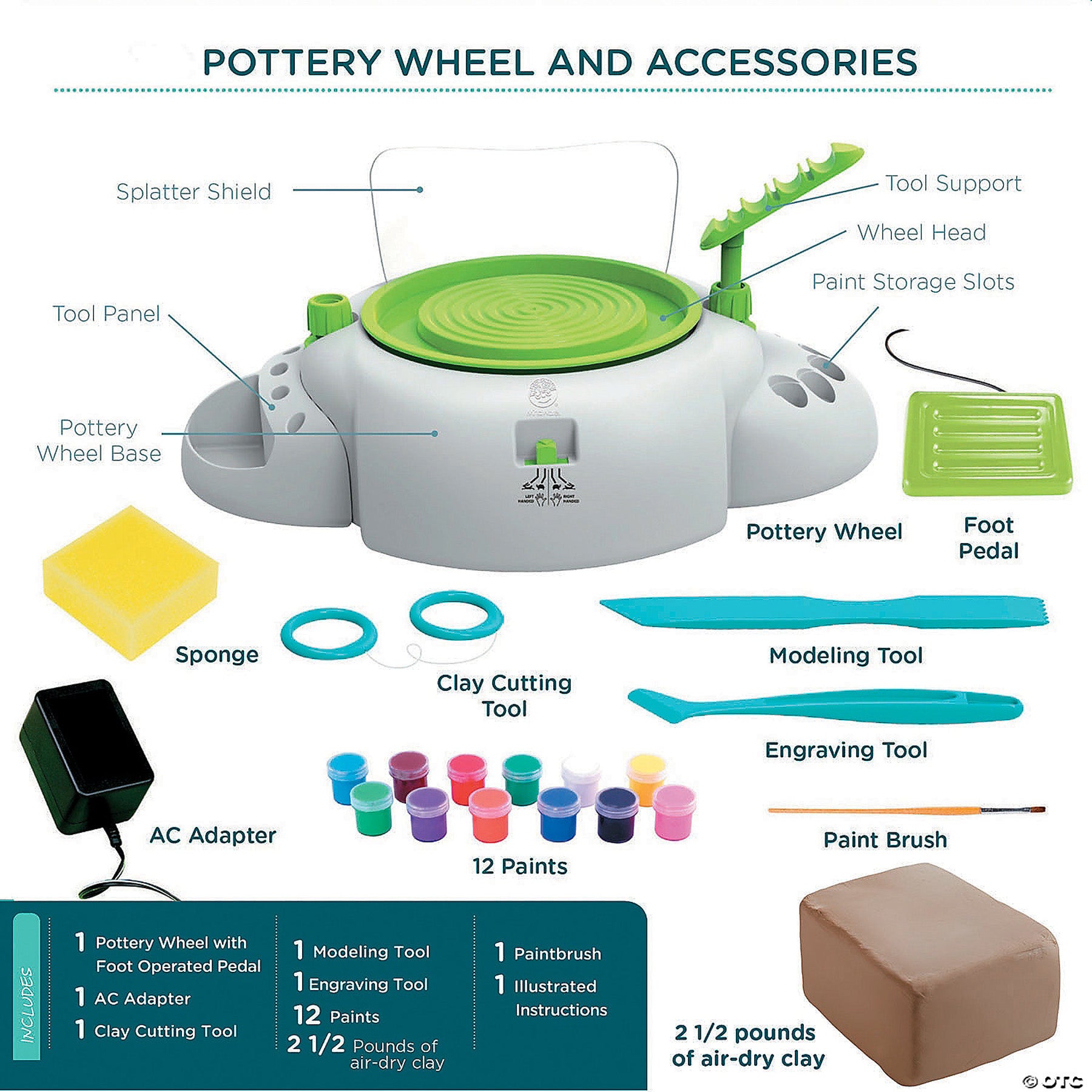 Pottery Wheel - Switch Adapted – AdaptAbilities