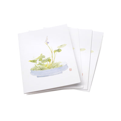Setsuan Purple Orchid Boxed Notecards