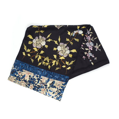 Chinese Embroidery Silk Scarf