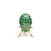 Green Lattice Egg Box and Necklace