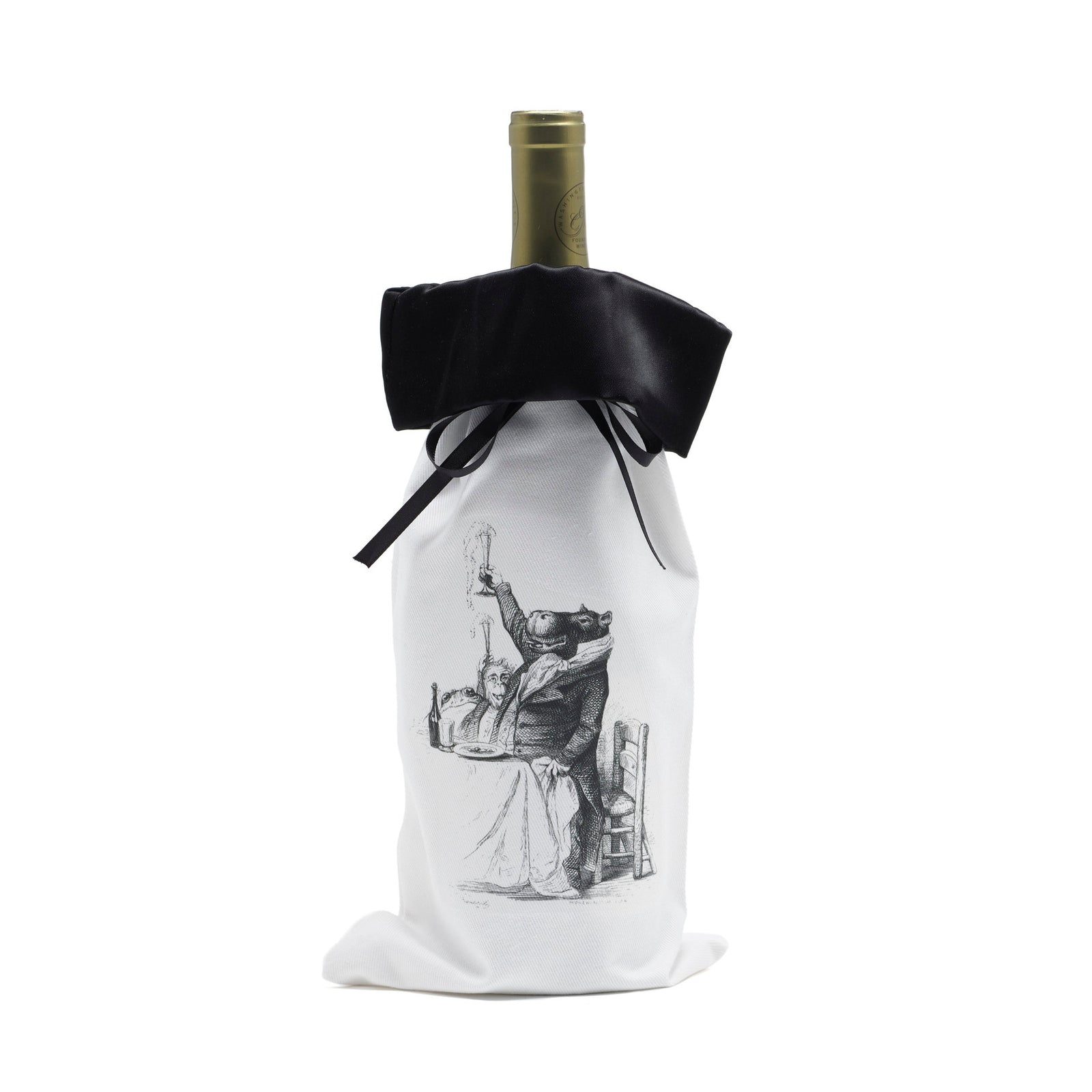 A Toast Wine Bottle Gift Bag