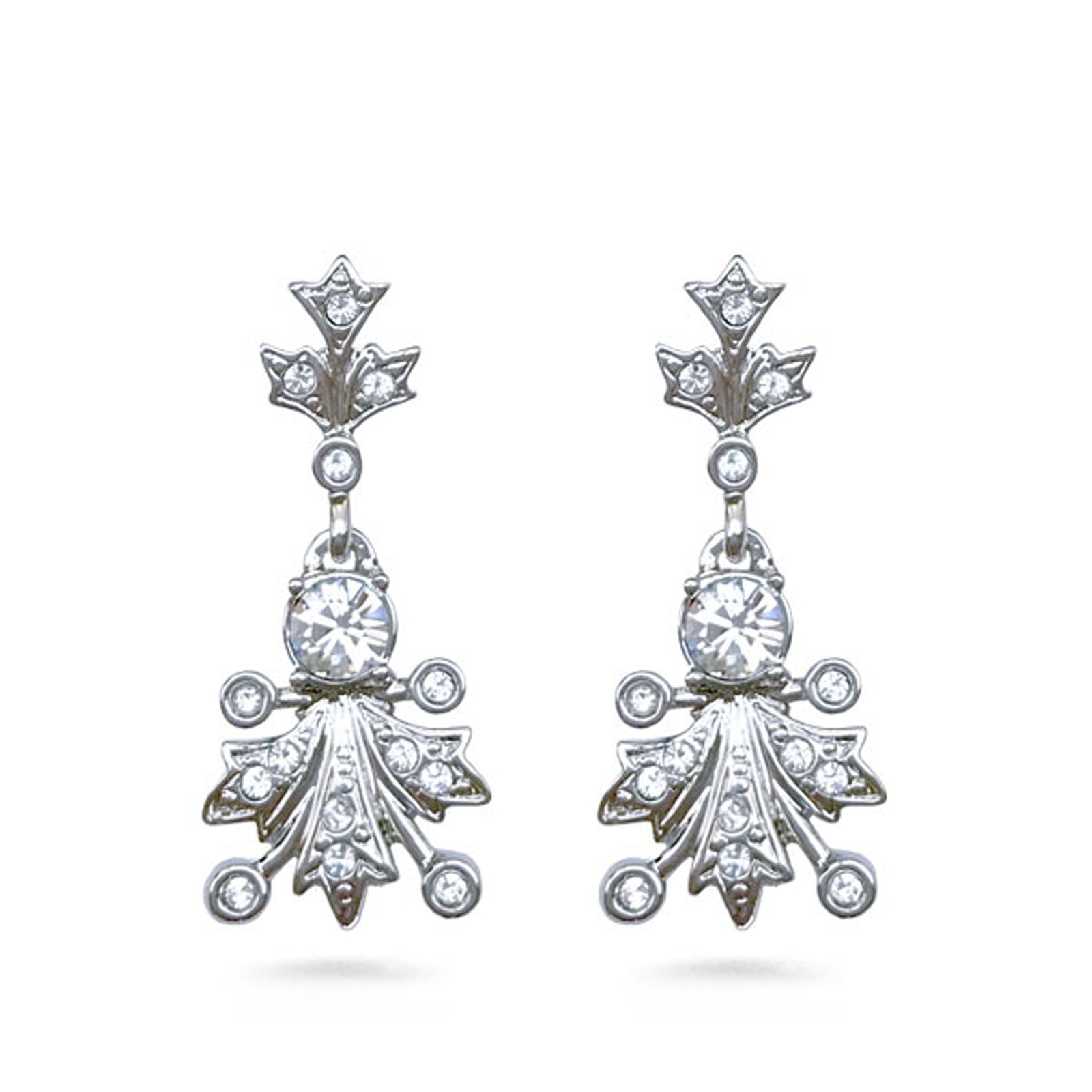 Faux Diamond Earrings